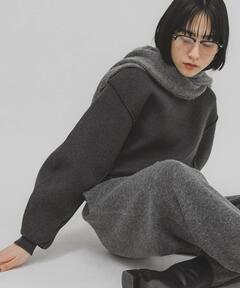 追加》接結タック編みフードプルオーバー（ニット/セーター）｜NOBLE