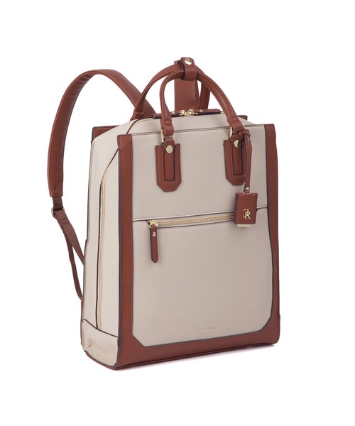 Jewelna Rose(ジュエルナローズ)の「アリゼ リュック A4/13.3インチPC収納 16302(バックパック/リュック・レディース・ブラック/グレイッシュベージュ/ベージュ/ブラウン系その他・FREE)」の6枚目の写真