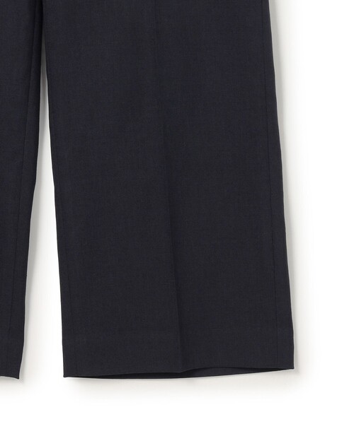 23区 L(ニジュウサンクオオキイサイズ)の「アイアスマットストレッチ ワイド パンツ(その他パンツ・レディース・ネイビー系・44/46/48/50)」の3枚目の写真