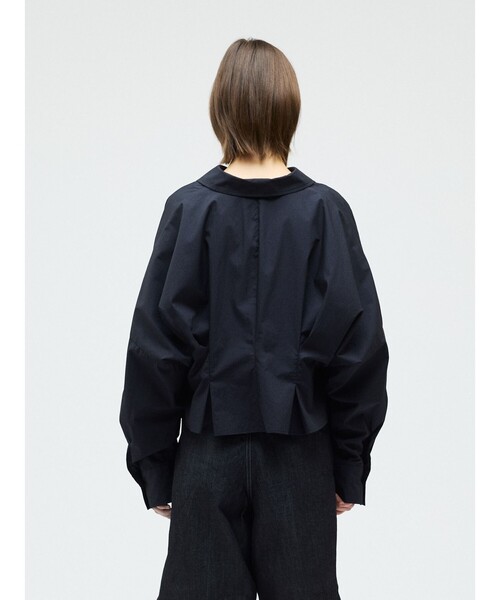 mizuiro ind コクーンショートシャツ（シャツ/ブラウス）｜mizuiroind