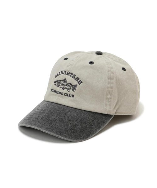 MANASTASH（マナスタッシュ）の「MANASTASH/マナスタッシュ/FISHING CLUB CAP（キャップ・メンズ・ブルー/ブラック/モスグリーン・F）」の11枚目の写真