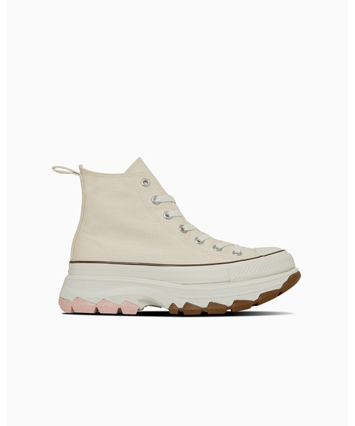 CONVERSE ALL STAR（コンバースオールスター）の「【直営店限定】ALL STAR (R) TREKWAVE SW HI / オールスター　(R)　トレックウエーブ　ＳＷ　ＨＩ（スニーカー・レディース・ベージュ・7/7.5/6.5/5.5/5/4.5/4/3.5/3）」の4枚目の写真
