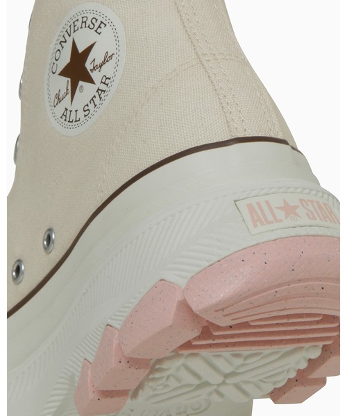 CONVERSE ALL STAR（コンバースオールスター）の「【直営店限定】ALL STAR (R) TREKWAVE SW HI / オールスター　(R)　トレックウエーブ　ＳＷ　ＨＩ（スニーカー・レディース・ベージュ・7/7.5/6.5/5.5/5/4.5/4/3.5/3）」の9枚目の写真