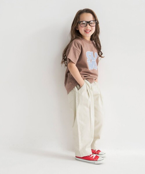 DRC branshes(ディーアールシーブランシェス)の「【DRC】アソートグラフィック半袖Tシャツ(Tシャツ/カットソー・キッズ・ブラウン/グリーン/ライム/ネイビー/オレンジ/その他1/ブルーグレー/ブラック/アイボリー/ブルー/チャコールグレー/フューシャピンク・100/110/120/130/140/150/160)」の18枚目の写真