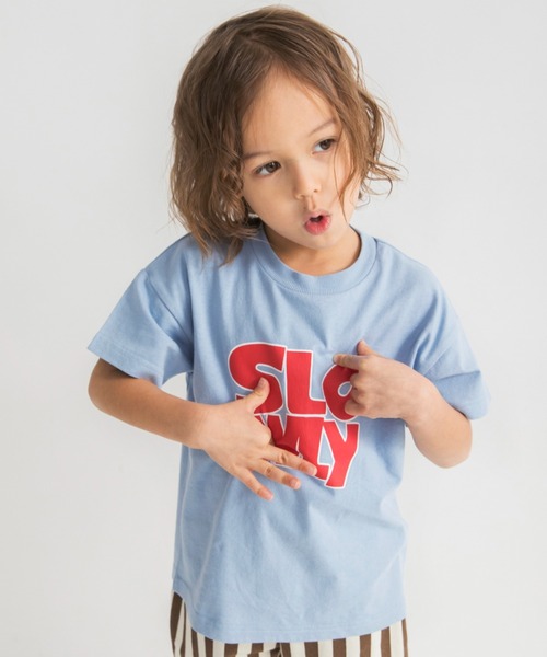 DRC branshes(ディーアールシーブランシェス)の「【DRC】アソートグラフィック半袖Tシャツ(Tシャツ/カットソー・キッズ・ブラウン/グリーン/ライム/ネイビー/オレンジ/その他1/ブルーグレー/ブラック/アイボリー/ブルー/チャコールグレー/フューシャピンク・100/110/120/130/140/150/160)」の1枚目の写真