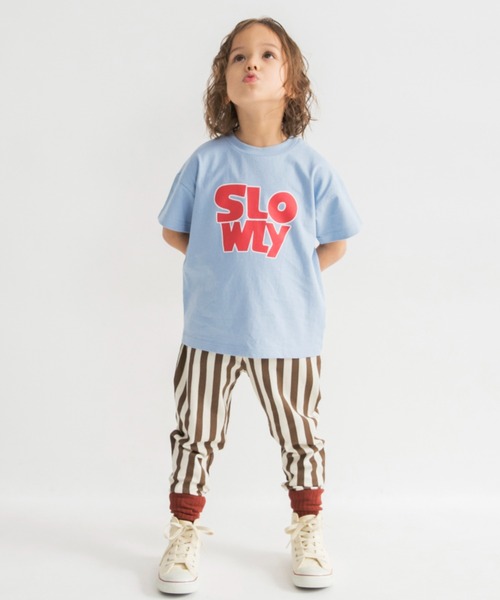 DRC branshes(ディーアールシーブランシェス)の「【DRC】アソートグラフィック半袖Tシャツ(Tシャツ/カットソー・キッズ・ブラウン/グリーン/ライム/ネイビー/オレンジ/その他1/ブルーグレー/ブラック/アイボリー/ブルー/チャコールグレー/フューシャピンク・100/110/120/130/140/150/160)」の20枚目の写真