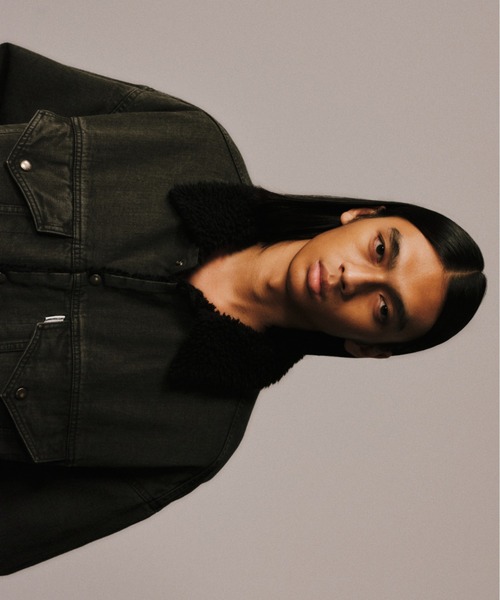 COOTIE PRODUCTIONS（クーティープロダクションズ）の「Color Denim Ranch Jacket（デニムジャケット・メンズ・ベージュ系その他/スミクロ・LARGE/SMALL/X-LARGE/MEDIUM）」の8枚目の写真