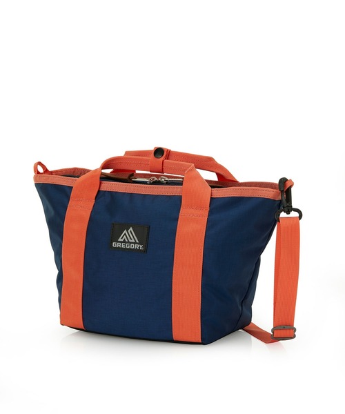 GREGORY(グレゴリー)の「ボートトートS BOAT TOTE S ディープネイビーXピンク(トートバッグ・メンズ・ネイビー系・ONE SIZE)」の1枚目の写真