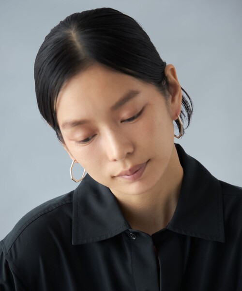 Jouete（ジュエッテ）の「[ラップピアス] オクタゴン（ピアス（両耳用）・レディース・シルバー・FREE）」の5枚目の写真