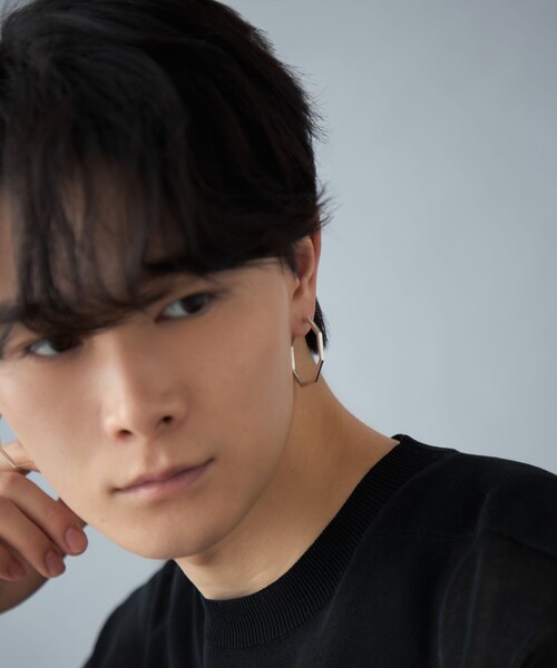Jouete（ジュエッテ）の「[ラップピアス] オクタゴン（ピアス（両耳用）・レディース・シルバー・FREE）」の6枚目の写真