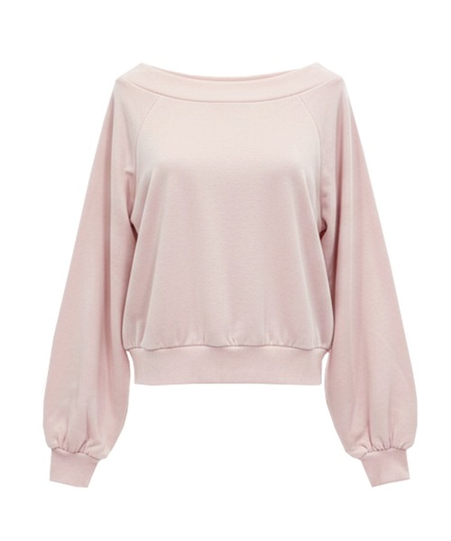coca(coca)(コカ)の「裏毛オフショルダートップス(Tシャツ/カットソー・レディース・グレー/ライトピンク・M/L/S)」の22枚目の写真