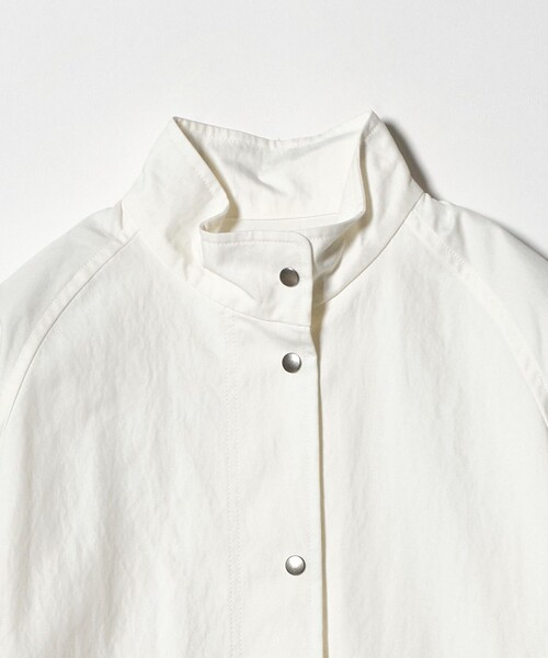 BEAUTY&YOUTH UNITED ARROWS(ビューティーアンドユースユナイテッドアローズ)の「コットンナイロン オックスフォード モッズコート(モッズコート・レディース・ブラック/オフホワイト・S/M)」の7枚目の写真