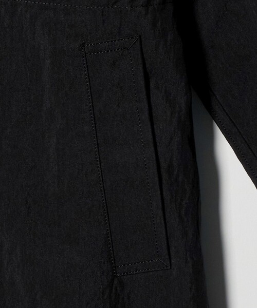 BEAUTY&YOUTH UNITED ARROWS（ビューティーアンドユースユナイテッドアローズ）の「コットンナイロン オックスフォード モッズコート（モッズコート・レディース・ブラック/オフホワイト・S/M）」の19枚目の写真