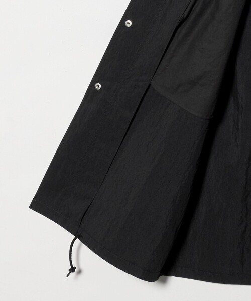 BEAUTY&YOUTH UNITED ARROWS（ビューティーアンドユースユナイテッドアローズ）の「コットンナイロン オックスフォード モッズコート（モッズコート・レディース・ブラック/オフホワイト・S/M）」の22枚目の写真