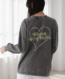 repipi armario（レピピ アルマリオ）の「【綿100%】AcidWashルーズロンT（Tシャツ/カットソー）」