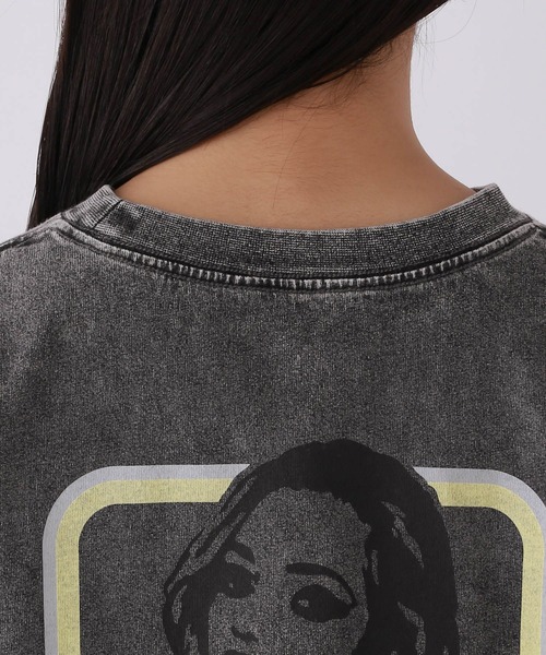 repipi armario(レピピ アルマリオ)の「【綿100%】AcidWashルーズロンT(Tシャツ/カットソー・キッズ・ホワイト系4/ピンク/ミント/ブラック系2/ホワイト系1/ブラック系5/ブラック系6・SMALL/MEDIUM/LARGE)」の18枚目の写真