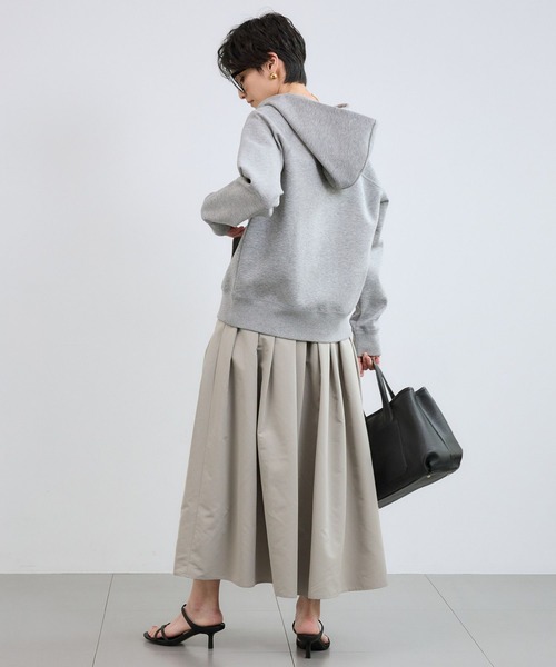 BARNYARDSTORM（バンヤードストーム）の「BARNYARDSTORM /  ドロストギャザースカート【撥水】（スカート・レディース・ライトグレー/ベージュ・FREE）」の8枚目の写真