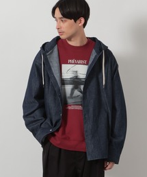 LAKOLE（ラコレ）の「デニムフード長袖シャツ / 643821（シャツ/ブラウス）」