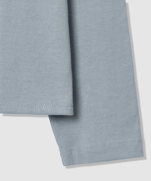 allureville（アルアバイル）の「サイネージロゴロングTシャツ（Tシャツ/カットソー・レディース・オフホワイト/サックスブルー/グレー系その他・2）」の17枚目の写真