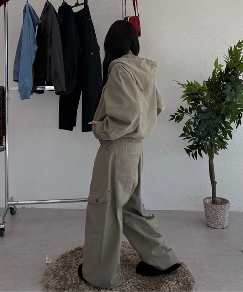 sedacle（セダクル）の「フロントポケットダックジャケット（その他アウター・メンズ・ネイビー/ベージュ/チャコールグレー・LARGE/MEDIUM/SMALL）」の22枚目の写真