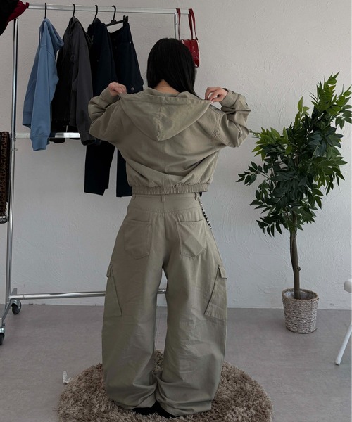 sedacle(セダクル)の「フロントポケットダックジャケット(その他アウター・メンズ・ネイビー/ベージュ/チャコールグレー・LARGE/MEDIUM/SMALL)」の22枚目の写真