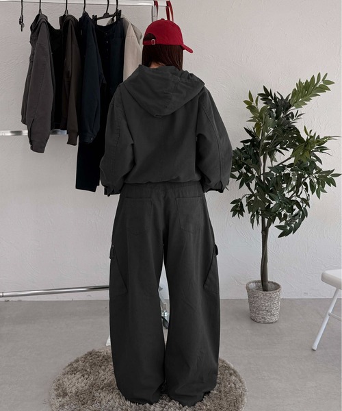 sedacle（セダクル）の「フロントポケットダックジャケット（その他アウター・メンズ・ネイビー/ベージュ/チャコールグレー・LARGE/MEDIUM/SMALL）」の13枚目の写真