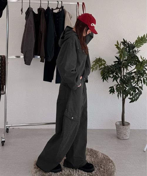 sedacle（セダクル）の「フロントポケットダックジャケット（その他アウター・メンズ・ネイビー/ベージュ/チャコールグレー・LARGE/MEDIUM/SMALL）」の14枚目の写真