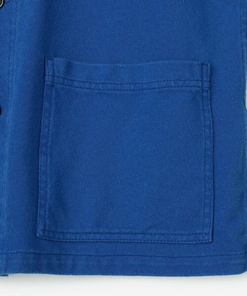 VETRA(ベトラ)の「VETRA | 〈別注〉ヘビージャージ ジャケット WOMEN(カバーオール・レディース・ブルー系その他/ブラック・38)」の8枚目の写真