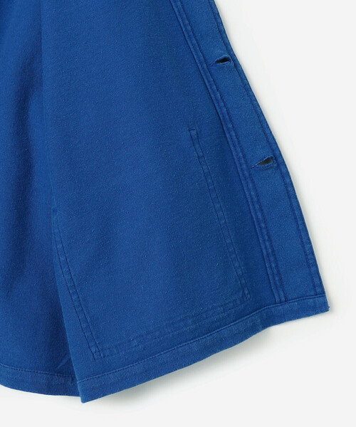 VETRA(ベトラ)の「VETRA | 〈別注〉ヘビージャージ ジャケット WOMEN(カバーオール・レディース・ブルー系その他/ブラック・38)」の9枚目の写真