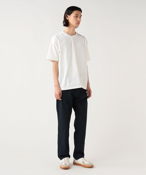 BEAMS HEART(ビームスハート)の「【7/31値下げ】麻混コットン ナロー パンツ(ウォッシャブル)(その他パンツ・メンズ・ネイビー/グレー・M/S/XL/L)」の7枚目の写真