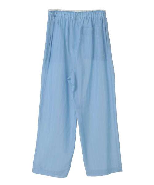 CURRENTAGE(カレンテージ)の「TYPEWRITER EASY PANTS(その他パンツ・レディース・ブラウン/ブルー・1/2)」の5枚目の写真