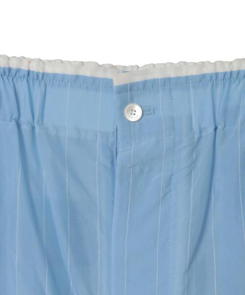 CURRENTAGE(カレンテージ)の「TYPEWRITER EASY PANTS(その他パンツ・レディース・ブラウン/ブルー・1/2)」の6枚目の写真