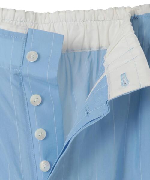 CURRENTAGE(カレンテージ)の「TYPEWRITER EASY PANTS(その他パンツ・レディース・ブラウン/ブルー・1/2)」の9枚目の写真