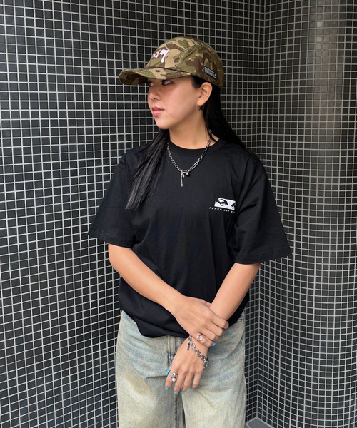 P.A.M.（パム）の「【P.A.M/パム】SS TEE - MONTAGE（Tシャツ/カットソー・レディース・ブラック・SMALL）」の3枚目の写真