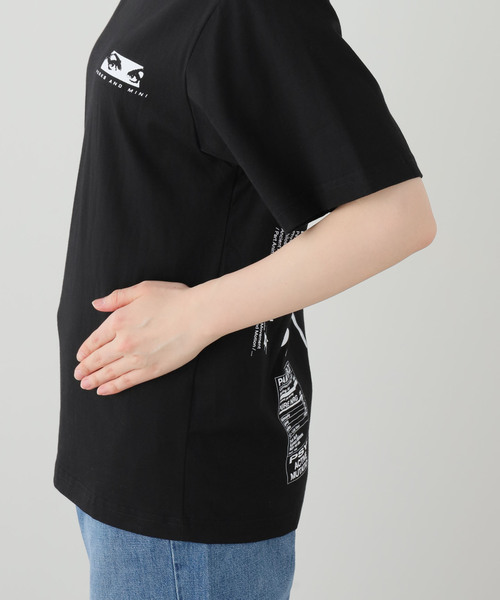 P.A.M.（パム）の「【P.A.M/パム】SS TEE - MONTAGE（Tシャツ/カットソー・レディース・ブラック・SMALL）」の9枚目の写真