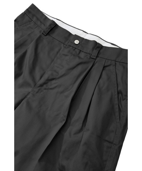 BIG MIKE（ビッグマイク）の「BIG MIKE ビックマイク/ 26春夏新作 セットアップ対応 ツータックチノパンツ //// 102617700（チノパンツ・メンズ・チャコール/ブラック/グリーン/ベージュ・30/32/34/36）」の3枚目の写真