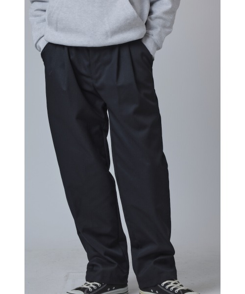 BIG MIKE（ビッグマイク）の「BIG MIKE ビックマイク/ 26春夏新作 セットアップ対応 ツータックチノパンツ //// 102617700（チノパンツ・メンズ・チャコール/ブラック/グリーン/ベージュ・30/32/34/36）」の6枚目の写真