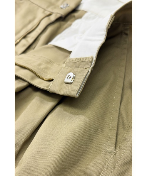 BIG MIKE（ビッグマイク）の「BIG MIKE ビックマイク/ 26春夏新作 セットアップ対応 ツータックチノパンツ //// 102617700（チノパンツ・メンズ・チャコール/ブラック/グリーン/ベージュ・30/32/34/36）」の10枚目の写真