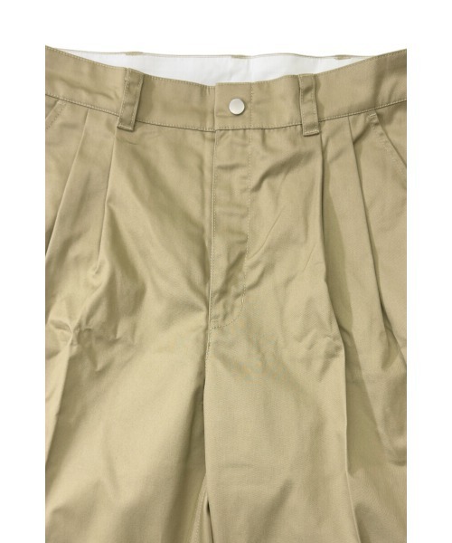 BIG MIKE（ビッグマイク）の「BIG MIKE ビックマイク/ 26春夏新作 セットアップ対応 ツータックチノパンツ //// 102617700（チノパンツ・メンズ・チャコール/ブラック/グリーン/ベージュ・30/32/34/36）」の11枚目の写真