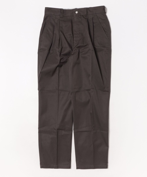 BIG MIKE（ビッグマイク）の「BIG MIKE ビックマイク/ 26春夏新作 セットアップ対応 ツータックチノパンツ //// 102617700（チノパンツ・メンズ・チャコール/ブラック/グリーン/ベージュ・30/32/34/36）」の18枚目の写真