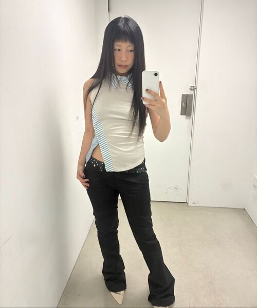 OJOS(オホス)の「Multistrap Stiletto Heels / Beige(パンプス・レディース・その他・22.5cm/23cm/23.5cm/24cm/24.5cm/25cm)」の8枚目の写真
