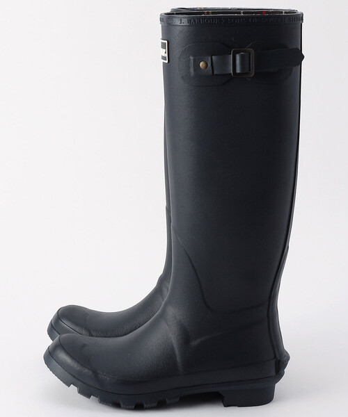 FREAK'S STORE（フリークスストア）の「Barbour/バブアー BEDE サイドストラップ レインブーツ/ビード レインブーツ（レインシューズ・レディース・ネイビー/ブラック/オリーブ・4/5/6）」の10枚目の写真