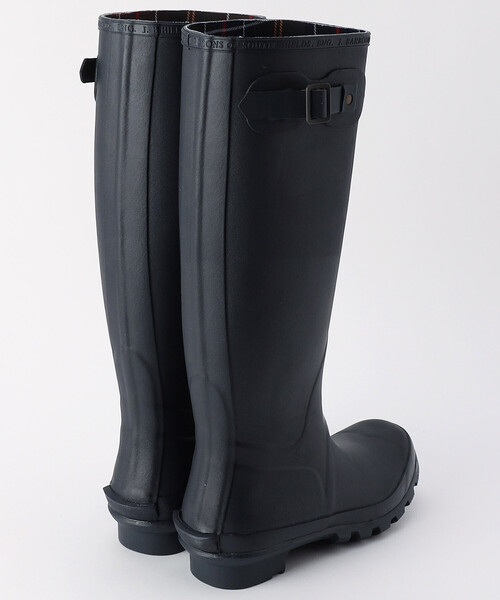 FREAK'S STORE（フリークスストア）の「Barbour/バブアー BEDE サイドストラップ レインブーツ/ビード レインブーツ（レインシューズ・レディース・ネイビー/ブラック/オリーブ・4/5/6）」の8枚目の写真