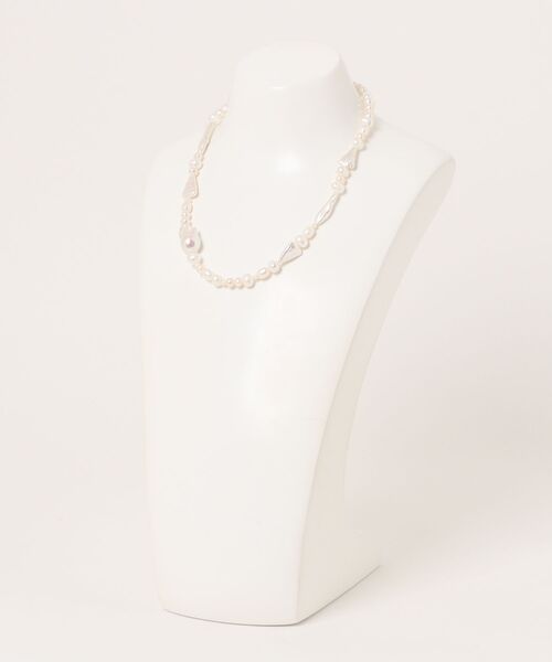 IRIS 47】mozaic arty pearl necklace/モザイク アーティ パール