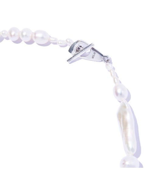 IRIS 47】mozaic arty pearl necklace/モザイク アーティ パール