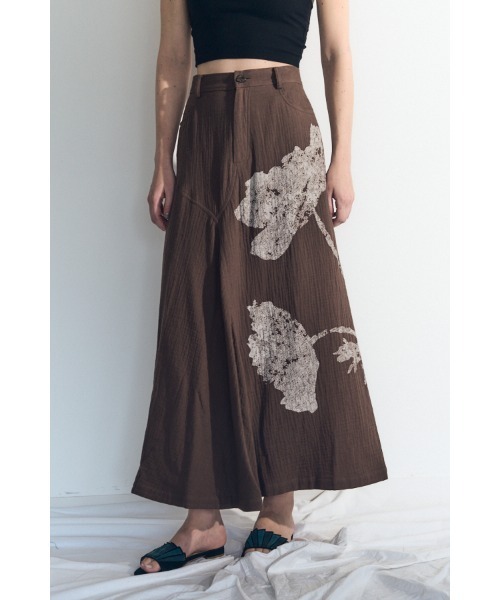 Muel Chic(ミュエルシック)の「Fiora soft skirt / フィオラソフトスカート(スカート・レディース・ブラウン/ブラック/ベージュ・FREE)」の19枚目の写真