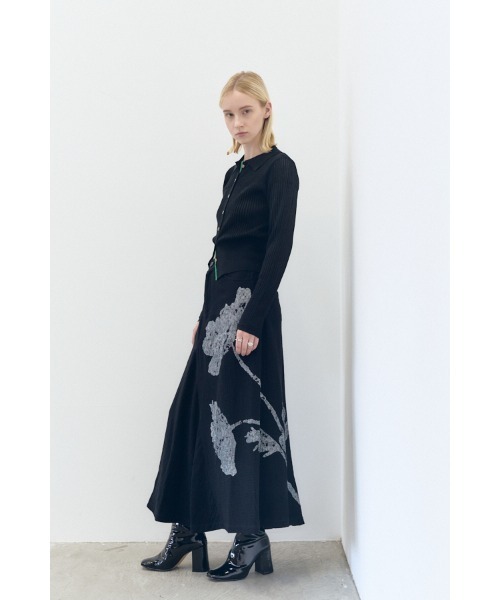 Muel Chic(ミュエルシック)の「Fiora soft skirt / フィオラソフトスカート(スカート・レディース・ブラウン/ブラック/ベージュ・FREE)」の17枚目の写真