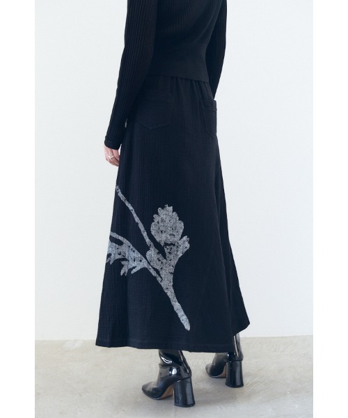 Muel Chic(ミュエルシック)の「Fiora soft skirt / フィオラソフトスカート(スカート・レディース・ブラウン/ブラック/ベージュ・FREE)」の11枚目の写真