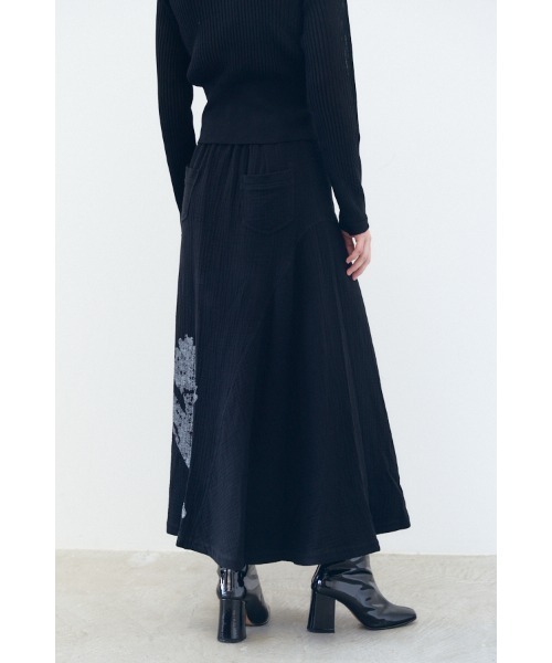Muel Chic(ミュエルシック)の「Fiora soft skirt / フィオラソフトスカート(スカート・レディース・ブラウン/ブラック/ベージュ・FREE)」の13枚目の写真
