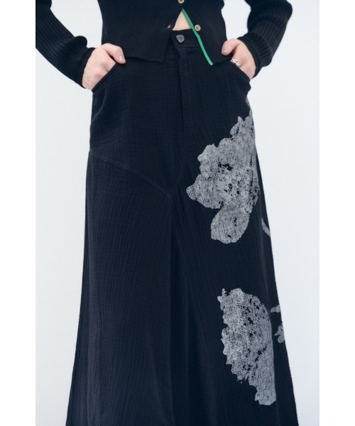 Muel Chic(ミュエルシック)の「Fiora soft skirt / フィオラソフトスカート(スカート・レディース・ブラウン/ブラック/ベージュ・FREE)」の12枚目の写真